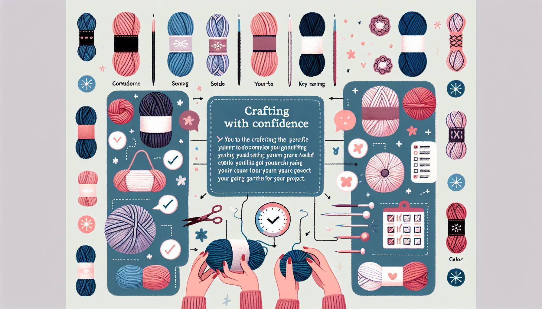 Crafting with Confidence: Tips and Tricks for Selecting the​ Perfect Yarn⁣ for ‌Your⁣ Project