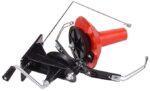 Portable manual fishing line winder spooler tool.